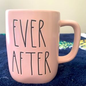 BNWT Rae Dunn Pink EVER AFTER  Mug